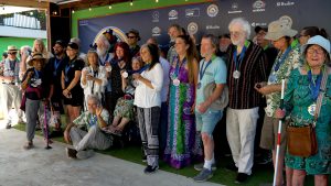 Prop. 215 activists with their Lifetime Achievement Awards, presented by the CA State Fair. Photo by Matt Allen.
