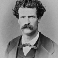 Portrait of Mark Twain, 1867